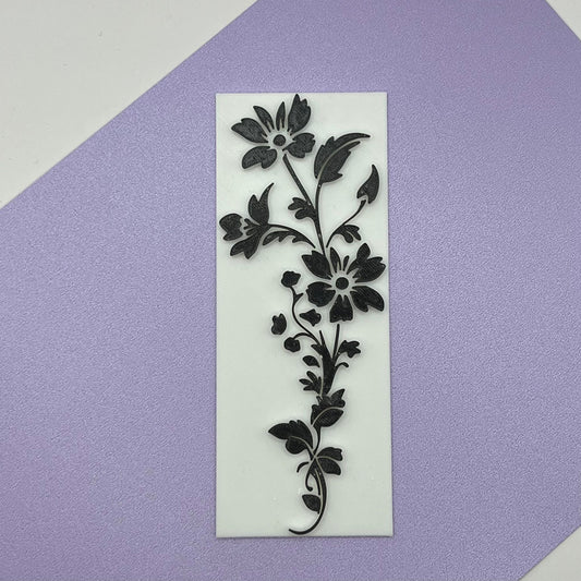 Medium Floral Impression Plate 2